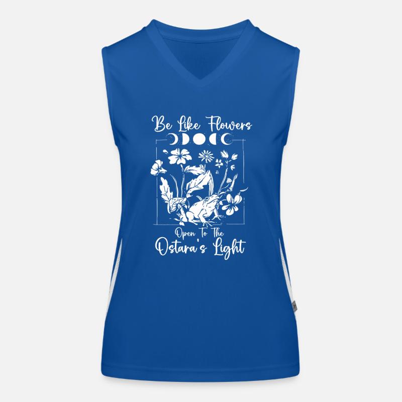 Ostara Witch Moon Eostre Spring Eastern Women's Functional Contrast Tank Top