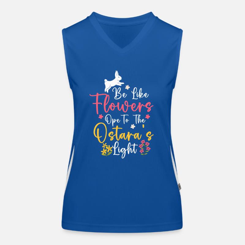 Ostara Witch Moon Eostre Spring Eastern Women's Functional Contrast Tank Top
