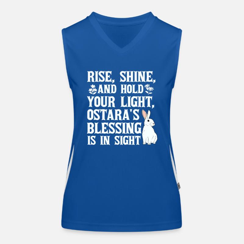 Ostara Witch Moon Eostre Spring Eastern Women's Functional Contrast Tank Top