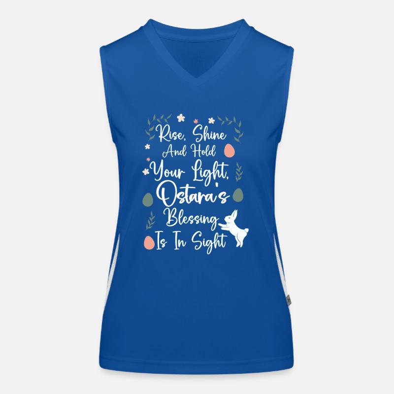 Ostara Witch Moon Eostre Spring Eastern Women's Functional Contrast Tank Top