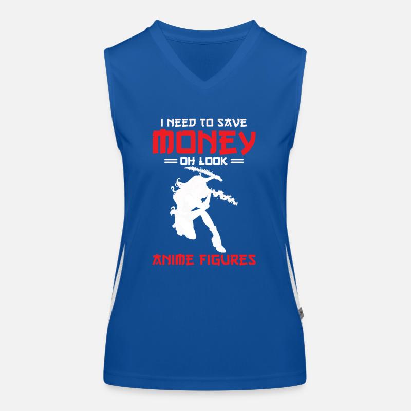 Anime Figures Collector Women's Functional Contrast Tank Top