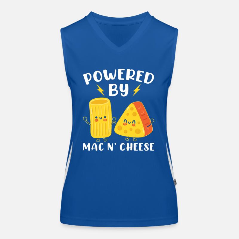 Propulsé par Mac N’Cheese Débardeur respirant contrasté Femme