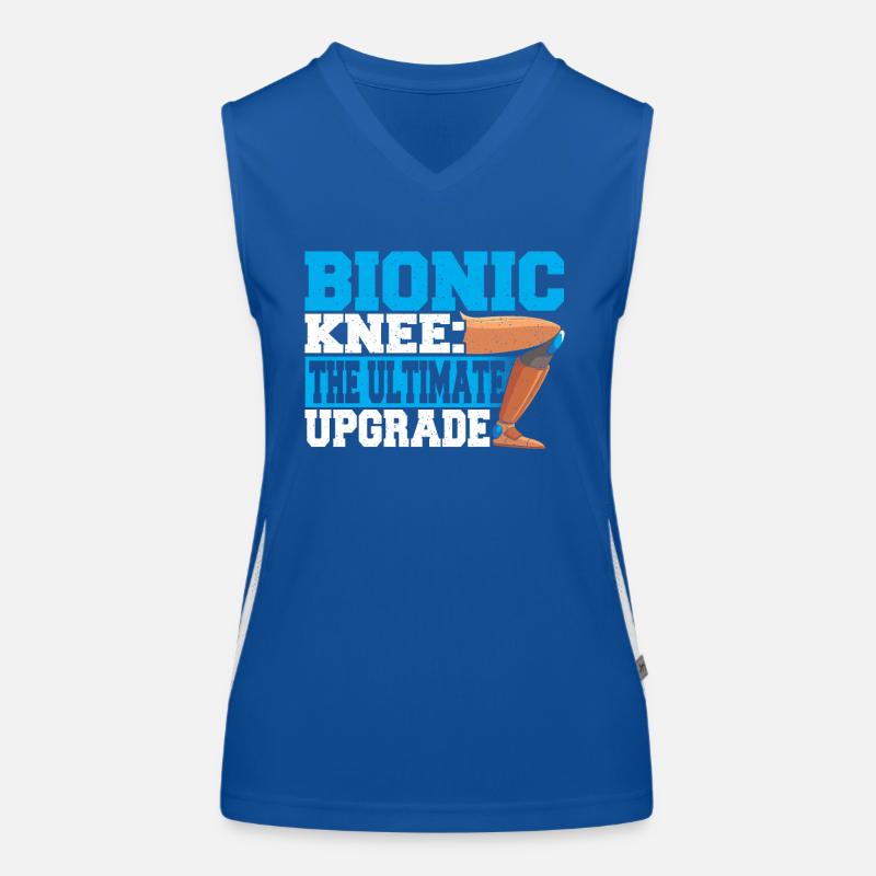 Chirurgie de remplacement du genou TKR Bionic Knee Débardeur respirant contrasté Femme