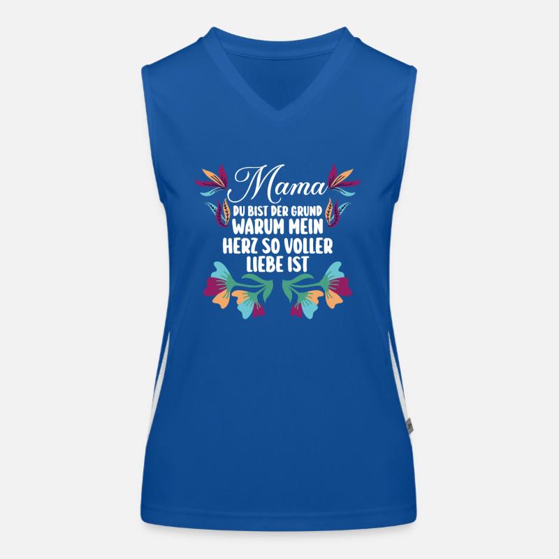 Mutter Muttertag Mama Funktionelles Kontrast-Tank Top für Frauen