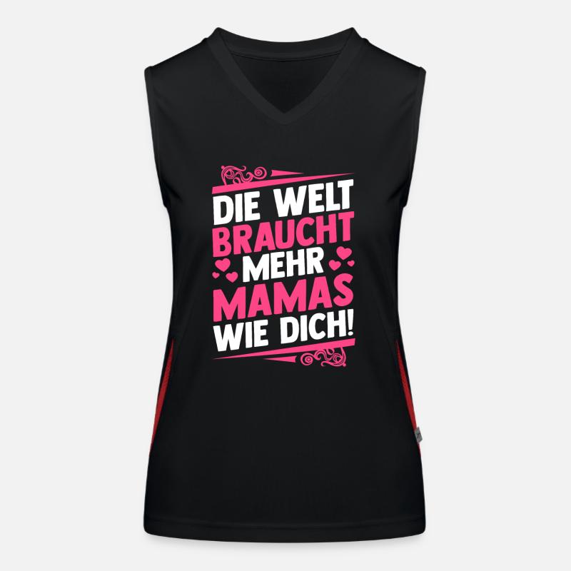 Mutter Muttertag Mama Funktionelles Kontrast-Tank Top für Frauen