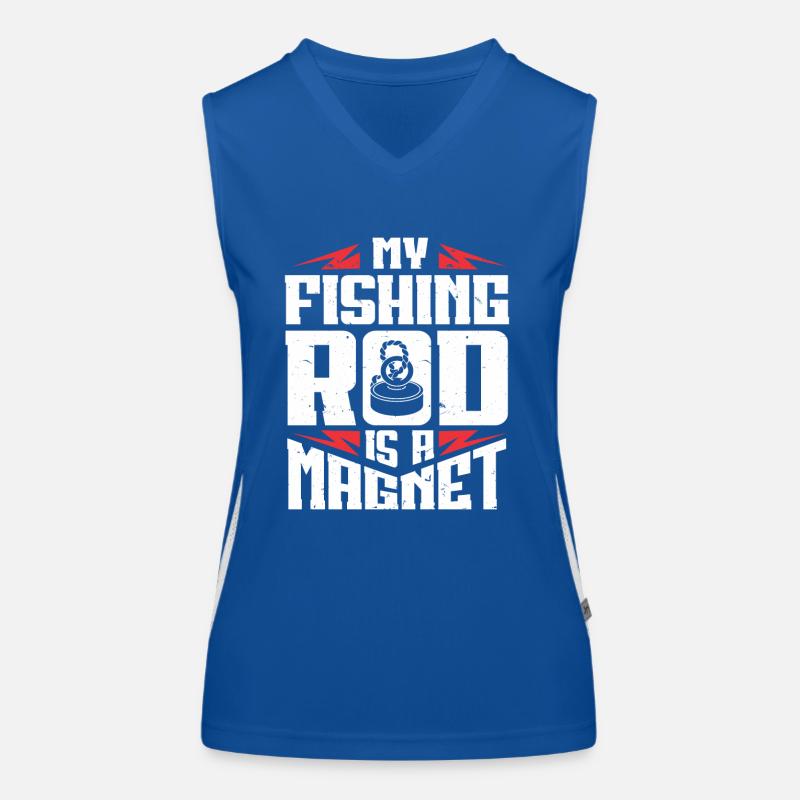 Magnetfischen Funktionelles Kontrast-Tank Top für Frauen