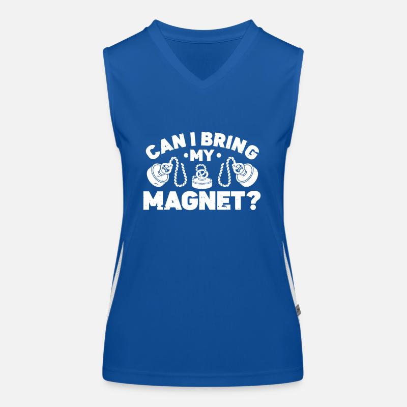 Magnetfischen Funktionelles Kontrast-Tank Top für Frauen