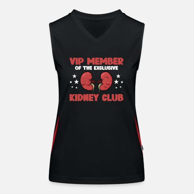 Dialyse VIP Mitglied Funktionelles Kontrast-Tank Top für Frauen