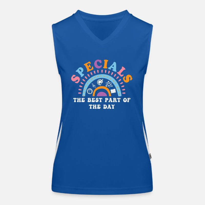 Specials Der beste Teil des Tages Funktionelles Kontrast-Tank Top für Frauen