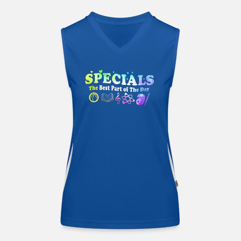 Specials Der beste Teil des Tages Funktionelles Kontrast-Tank Top für Frauen