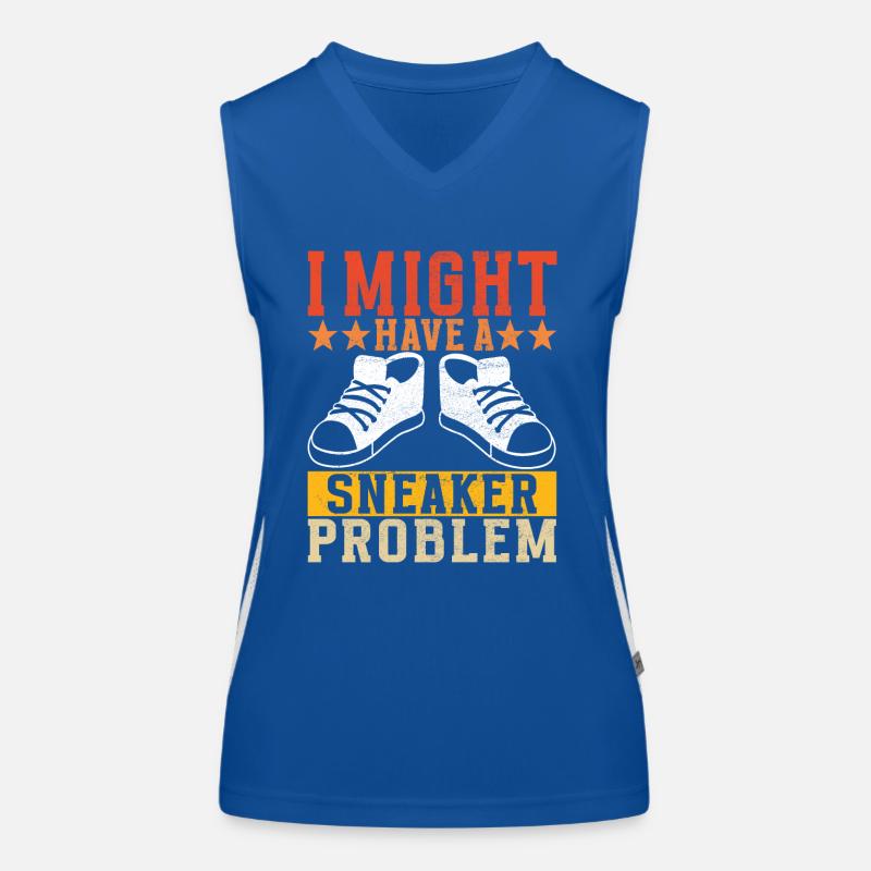 Sneakerhead Collectionneur de baskets Débardeur respirant contrasté Femme