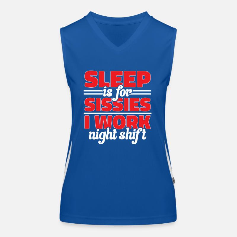 Night Shift Nurse Women's Functional Contrast Tank Top