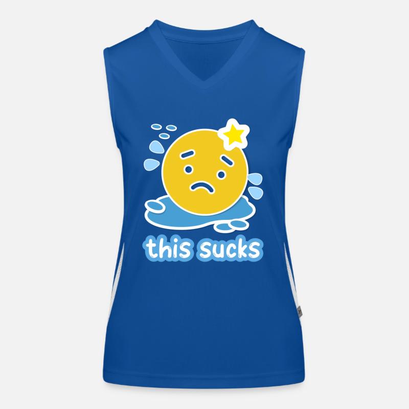 Das ist Scheisse Funktionelles Kontrast-Tank Top für Frauen