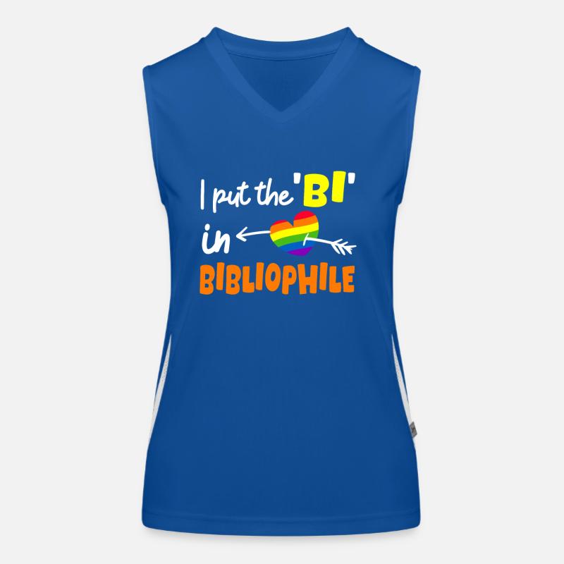 Bisexual Pun Women's Functional Contrast Tank Top