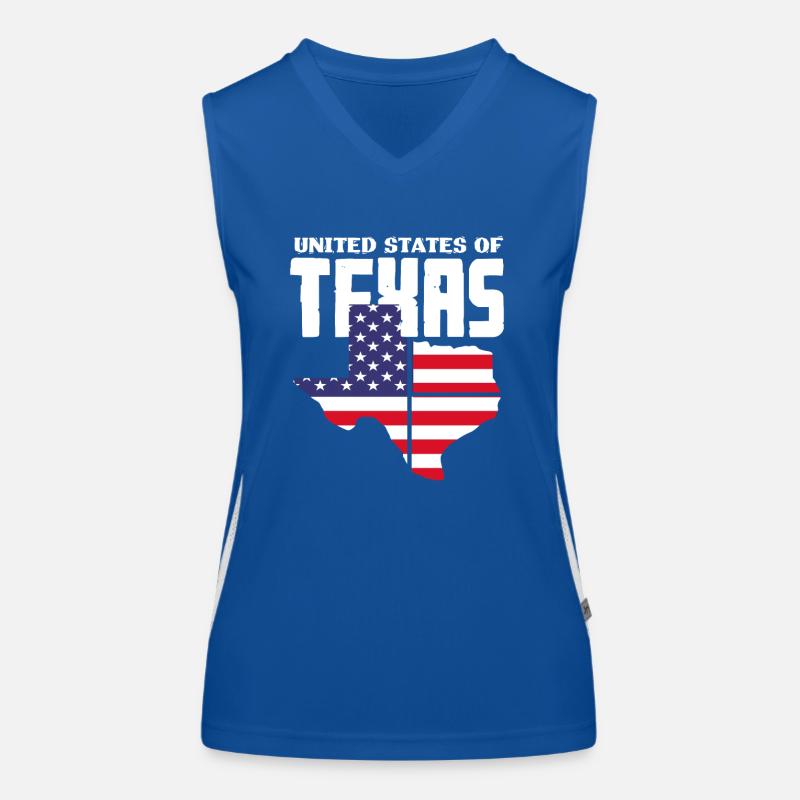 Fier Texas texan Débardeur respirant contrasté Femme