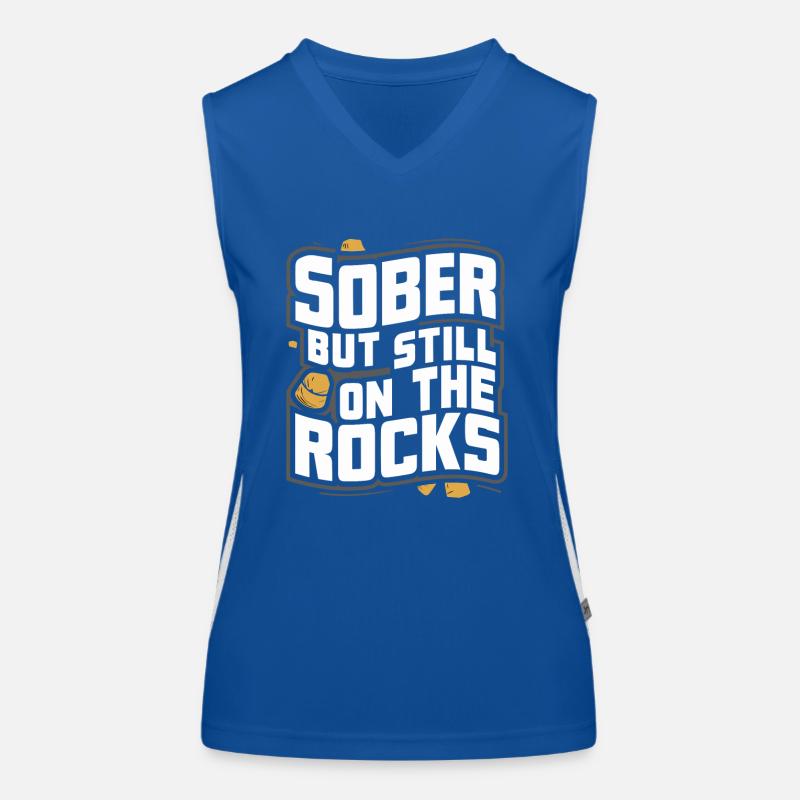 Recovery from alcohol dependence sobriety a a Women's Functional Contrast Tank Top