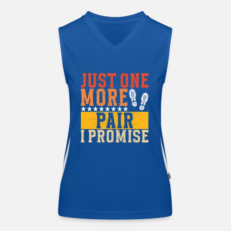 Sneakerhead Collectionneur de baskets Débardeur respirant contrasté Femme