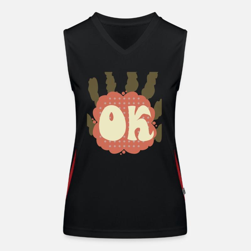 OK Women's Functional Contrast Tank Top