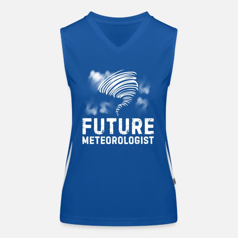Weather forecast for future meteorologists for Women's Functional Contrast Tank Top