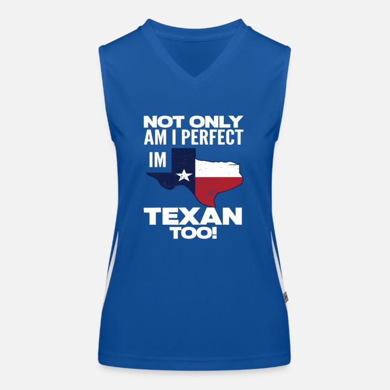 Texans parfaits du Texas Débardeur respirant contrasté Femme
