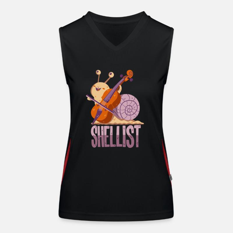Cello Pun Women's Functional Contrast Tank Top