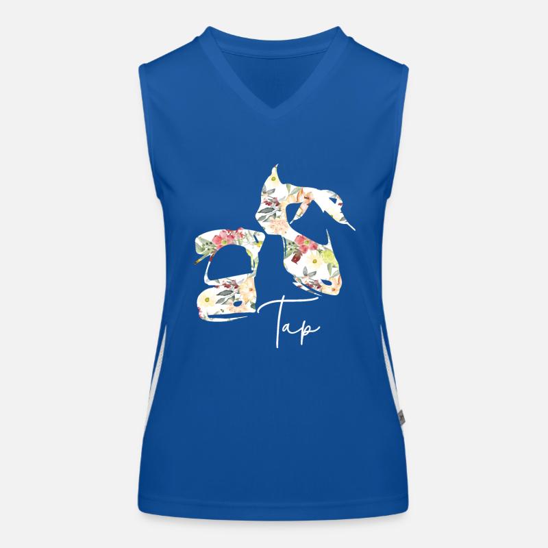 Stepptanzlehrer Stepptänzer Stepptanz Funktionelles Kontrast-Tank Top für Frauen