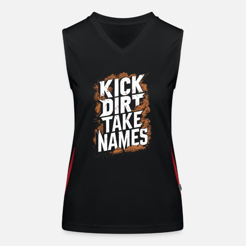 Tractor Pulling Tractor Pulling Tractor Power Farm Women's Functional Contrast Tank Top
