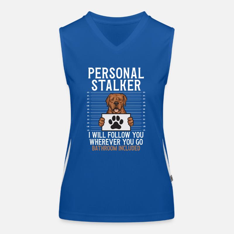 Fuchsroter Labrador Retriever Fox Red Labrador Funktionelles Kontrast-Tank Top für Frauen