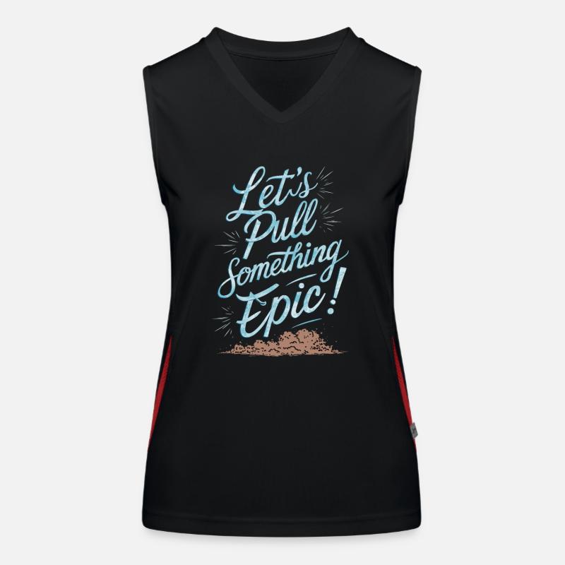 Tractor Pulling Tractor Pulling Tractor Power Farm Women's Functional Contrast Tank Top