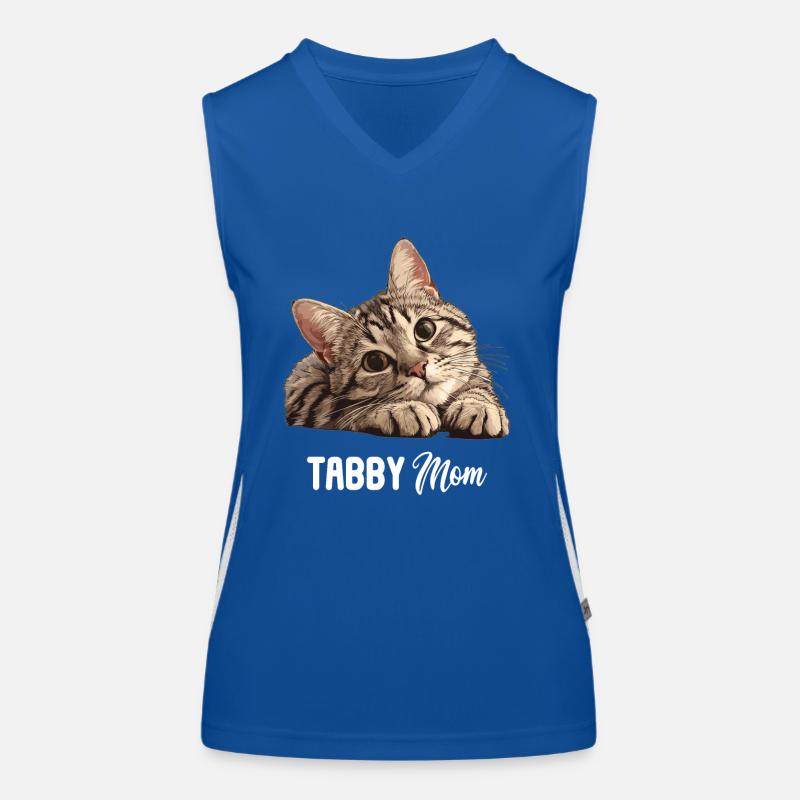 Tabby Kitten Tabby Cat Women's Functional Contrast Tank Top