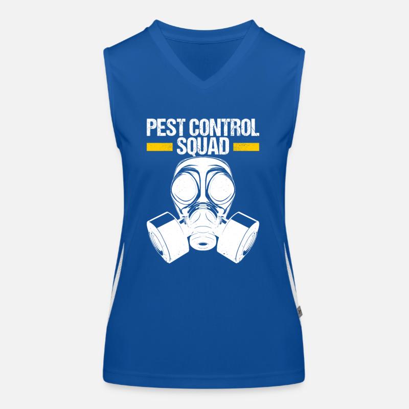 Pest Control Exterminator Women's Functional Contrast Tank Top