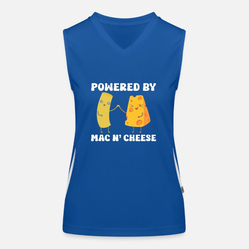 Mac And Cheese Macaroni Women's Functional Contrast Tank Top