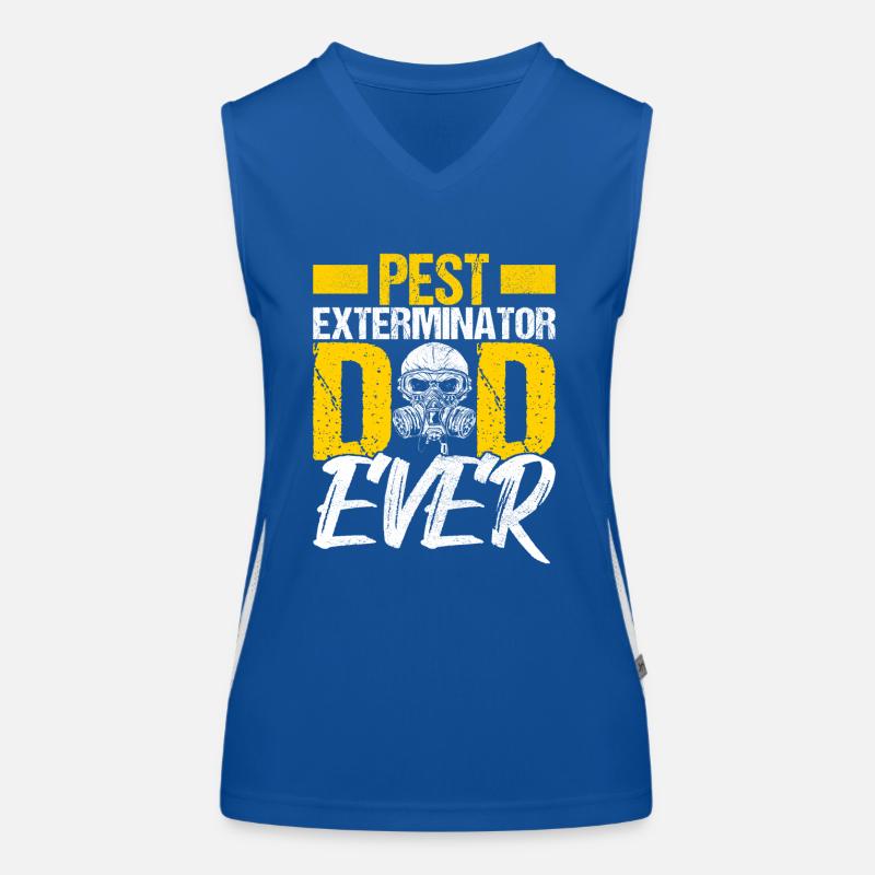 Schädlingsbekämpfung Kammerjäger Funktionelles Kontrast-Tank Top für Frauen