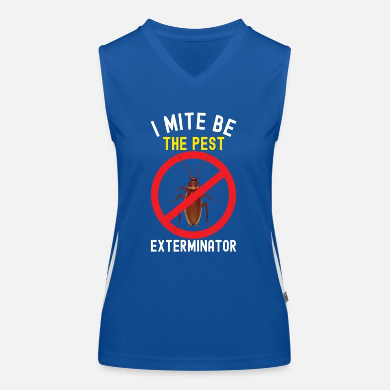 Schädlingsbekämpfung Kammerjäger Funktionelles Kontrast-Tank Top für Frauen