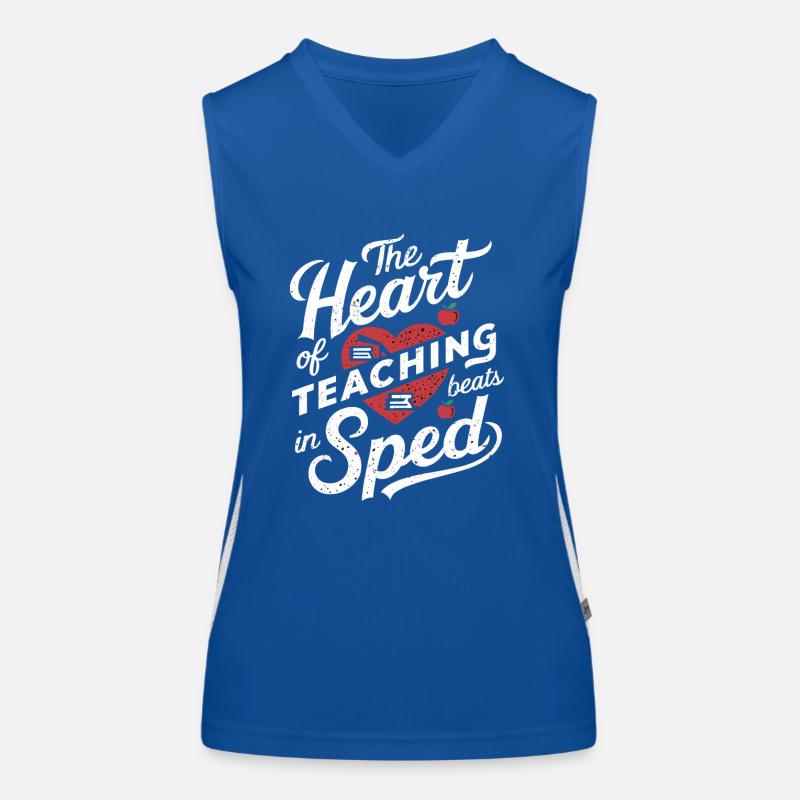 Sonderpädagogik-lehrer „sped Teacher Inclusion“ Funktionelles Kontrast-Tank Top für Frauen