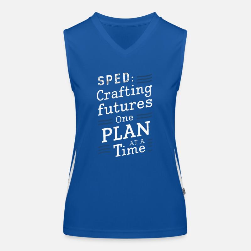 Sonderpädagogik-lehrer „sped Teacher Inclusion“ Funktionelles Kontrast-Tank Top für Frauen