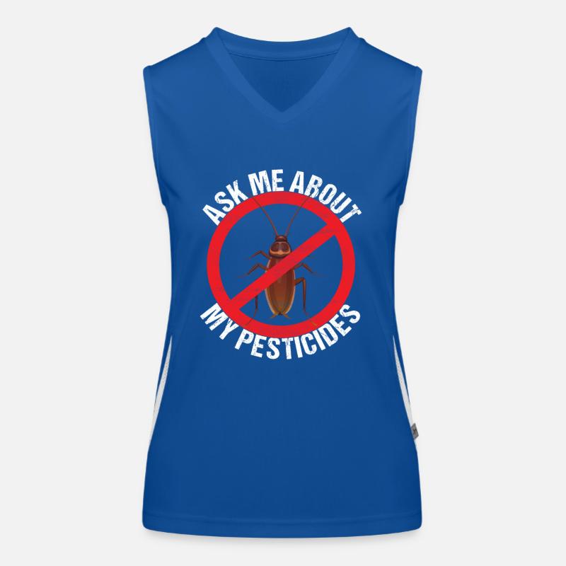 Pest Control Exterminators Women's Functional Contrast Tank Top