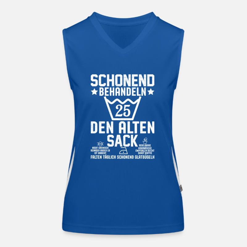 50. Geburtstag Schonend Behandeln Funktionelles Kontrast-Tank Top für Frauen