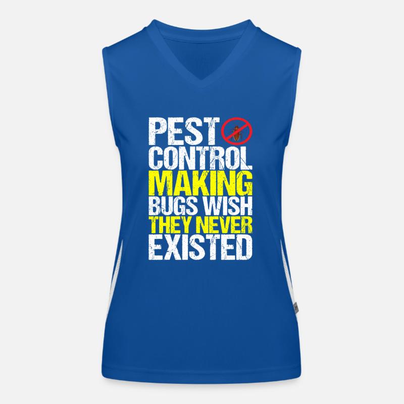 Pest Control Exterminators Women's Functional Contrast Tank Top