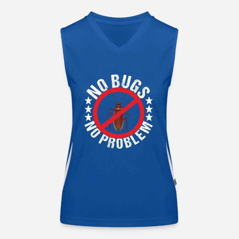 Pest Control Exterminators Women's Functional Contrast Tank Top