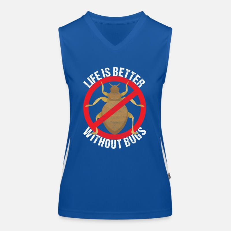 Pest Control Exterminators Women's Functional Contrast Tank Top