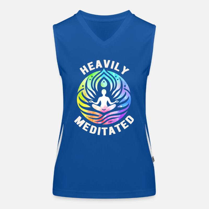 Heavily Meditated Women's Functional Contrast Tank Top