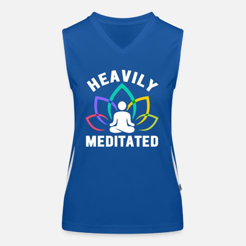 Heavily Meditated Women's Functional Contrast Tank Top