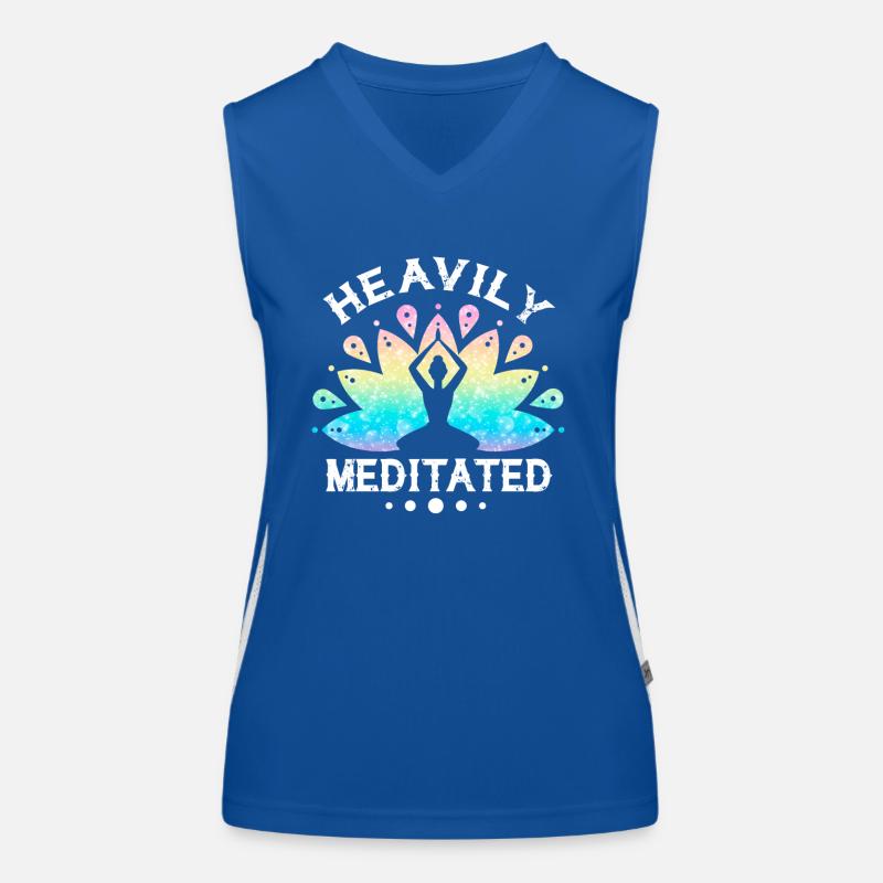 Heavily Meditated Women's Functional Contrast Tank Top
