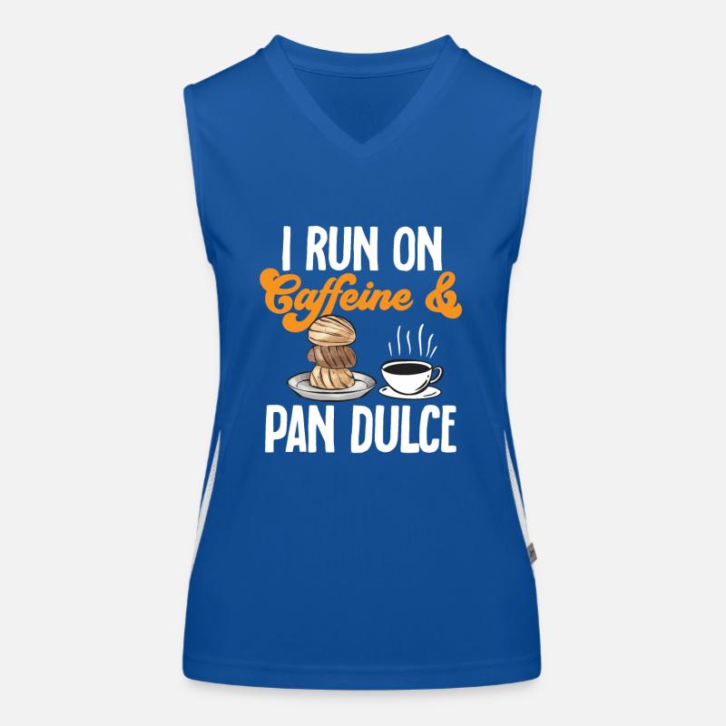 Concha Hispanic Mexikanisch Pan Dulce Funktionelles Kontrast-Tank Top für Frauen