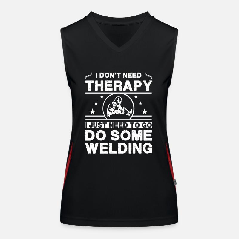 I don't need therapy. I just need to go do some Women's Functional Contrast Tank Top