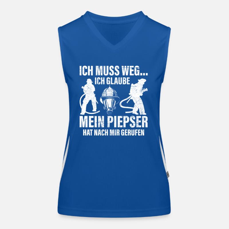 Fire Brigade Beeper Women's Functional Contrast Tank Top