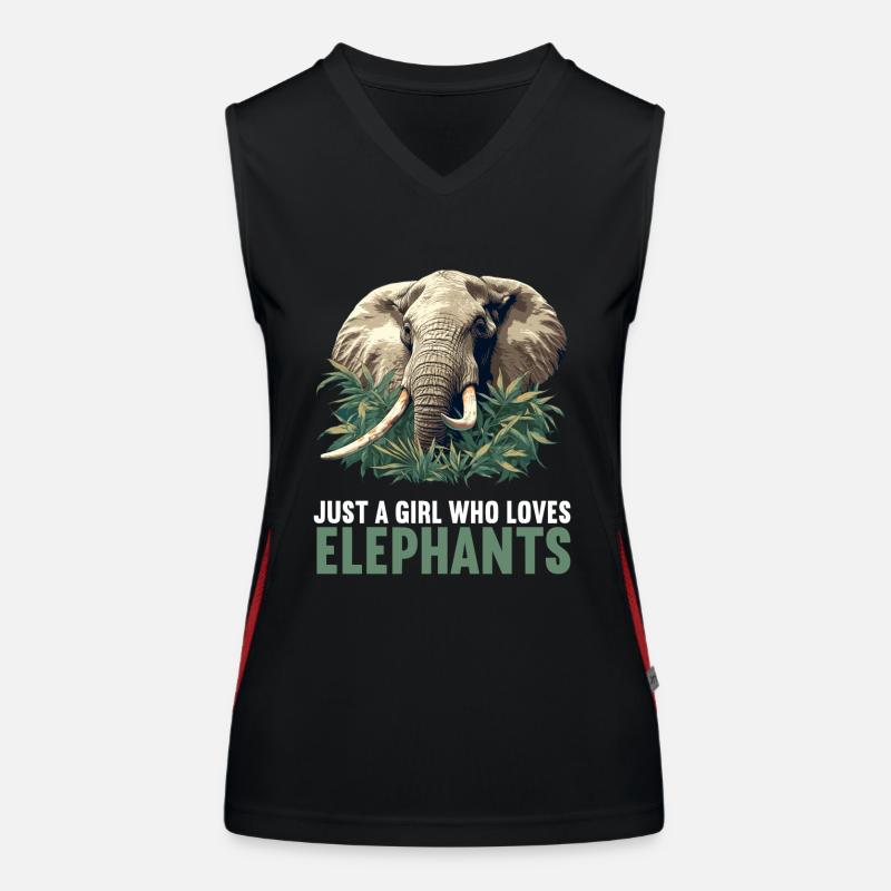 Éléphant Éléphant Débardeur respirant contrasté Femme