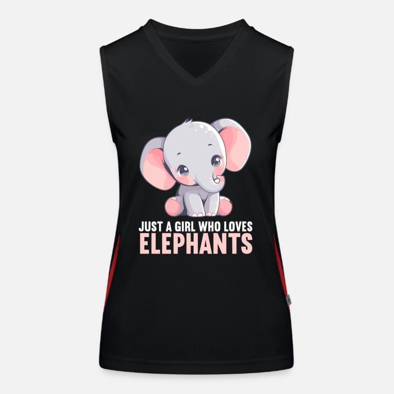 Éléphant Éléphant Débardeur respirant contrasté Femme