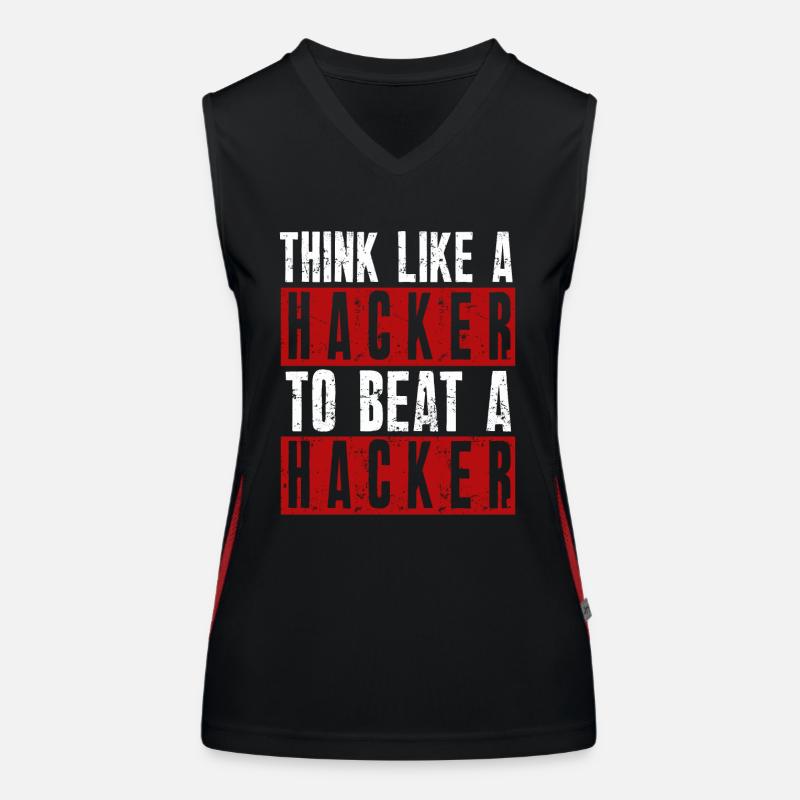 Ethical Hacker Cybersecurity Expertise Women's Functional Contrast Tank Top